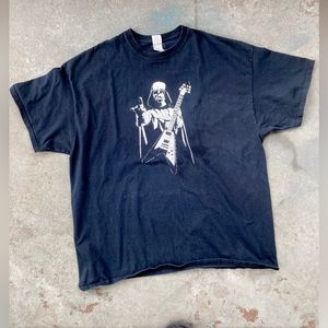 Star War’s Darth Vader Playing Flying Vee Shirt Sleeve Tshirt